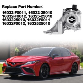 LOMEEN 16032-F0011 Electric Water Pump Coolant Pump Compatible with 2018-2023 Toyota Camry 2.5L，2020-2023 Highlander 2.5L 16032-F0011, 16032-25010, 16032-F0012, 16325-25010