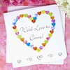 Wedding RSVP Reply Card - 'We'd Love to Come' Invitation