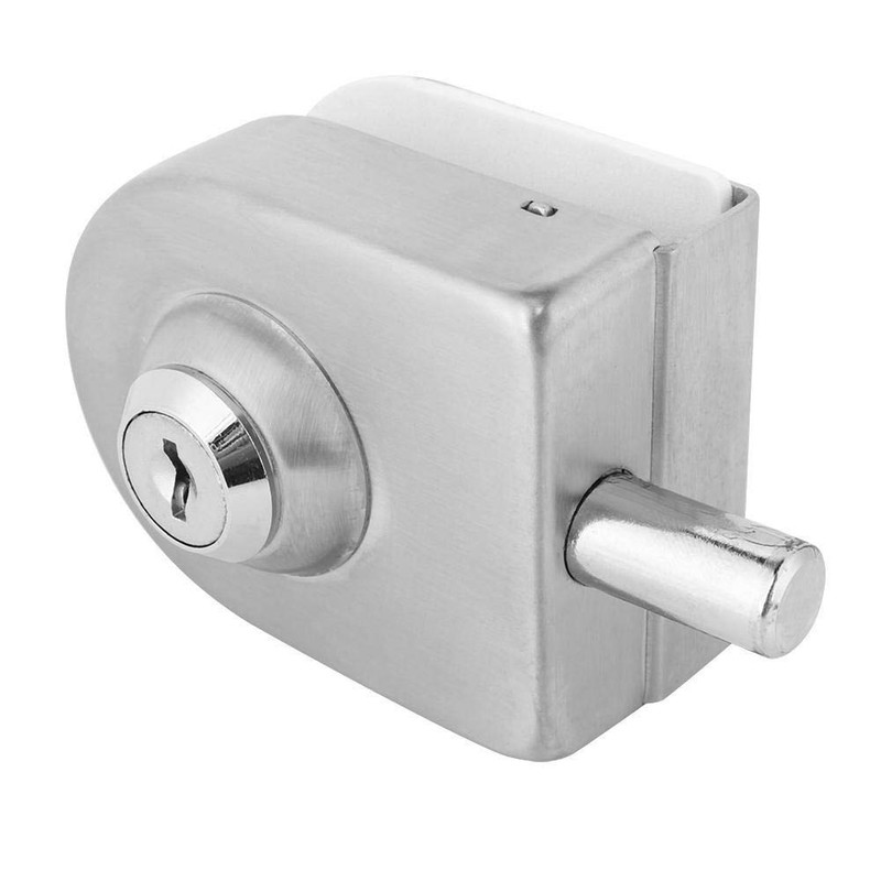 Broco Stainless Steel Glass Door Lock Bolt Lock for Home