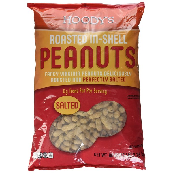 Hoody's In-Shell Classic Roast Peanuts Salted 5 Pounds