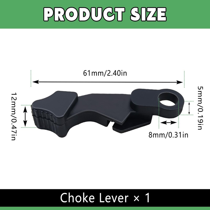 SYudwen 46092-1217 Choke Lever Switch, Compatible with Kawasaki Brute Force