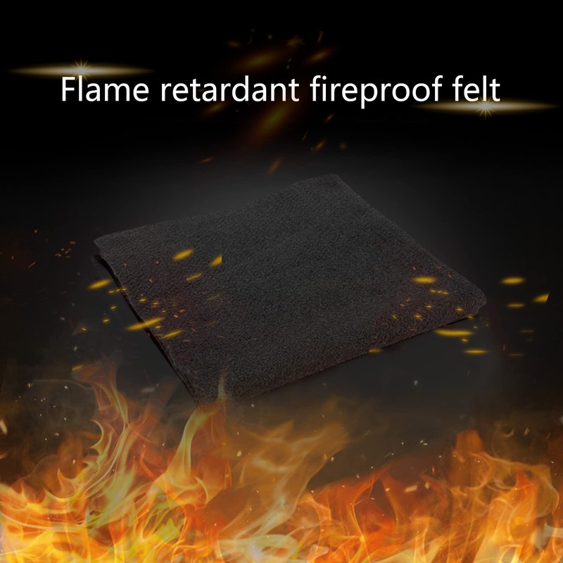 6mm Welding Blanket Fireproof, Flame Retardant Fireproof Felt High Temp