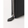 BEAMS HEART Men's Hybrid Long Zip Wallet Pouch, Black, Free