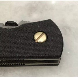 DH Solid Brass Screws Set For Emerson Sheepdog CQC-8 Horseman Mini Commander Knife