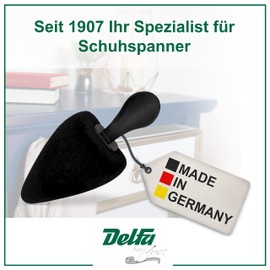 DELFA Samty Shoe Stretcher Pointed Size 39-42 - Foam Shoe Shaper Shoe Stretcher - for Women Lace Shoes - High Heels, red