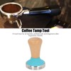 Wooden Coffee Tamper Food Grade Rustproof Easy To Clean Heavy