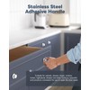 Anobeyi 5 Pack Self Adhesive Cabinet Knobs, No Drilling Self