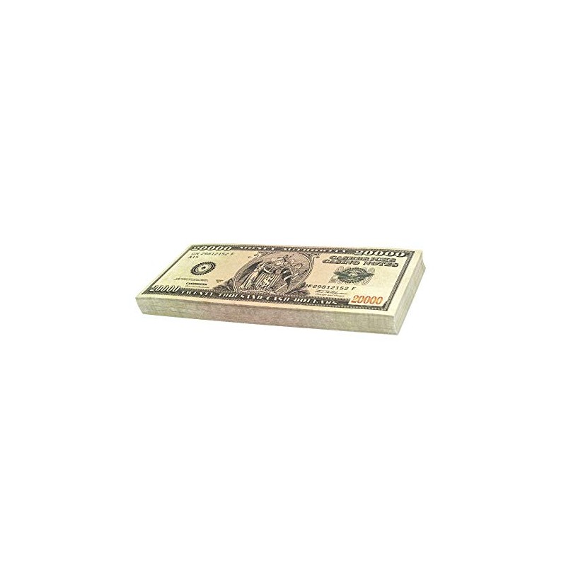 Cashbricks 100 x $20.000 Dollar Spielgeld Scheine