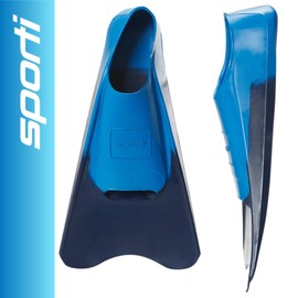 Sporti Essential Training Swim Fins - NavyBlue - Youth 4-5 / W 6