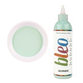Guild Lane Bleo Fabric Paint – Upcycle & Transform Textiles, Wood and Cork – Non-Toxic, Waterproof & Fade-Resistant – Easy to Apply Paint (Aquamarine, Turquoise, 250ml)