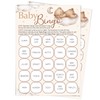 Pink Bee Baby Bingo - Teddy Bear Baby Shower Game - 20 Players