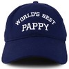 Trendy Apparel Shop World's Best Pappy Embroidered Low Profile Soft