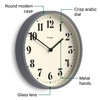 NEWGATE® Number Four Theatre Wall Clock | Modern Round |