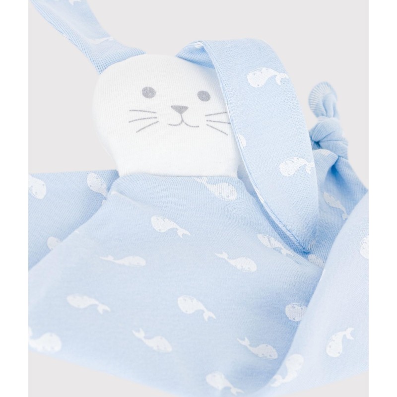 Petit Bateau Peluche bambino in Cotone stampato Balena