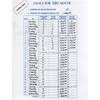 Hannah Daily Sales Planner, Blue, Spiral Bound, 8.5 x 11