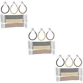 FOMIYES 45pcs Elastic Hair Ties Hooks for Women and Girls for Thick Curly Straight Hair Ponytail Holders for Exercise Yoga and Daily Use