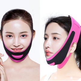 얼굴 리프팅 밴드 페이스 마사지 턱살 턱선 마스크 이중턱 턱 턱살 마사지기구 리프팅 얼굴 더블 Face Lifting Band Face Massage Jawline Mask Double Chin Jaw Massage Device Lifting Face Double