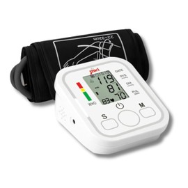 Monitor de Presión Arterial para toma de Presión Portátil  Baumanómetro, esfigmomanómetro, Tensiómetro, electrónico Digital, Prueba de Memoria con... 