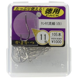 Gamakatsu Single Hook Ken Streamline The Box No. 11 105 White