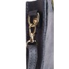 Duna Leather Shoulder Bag (Grey)