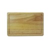 Tradeco direct® Hevea Wood Chopping Board Medium Sustainable Natural Wood