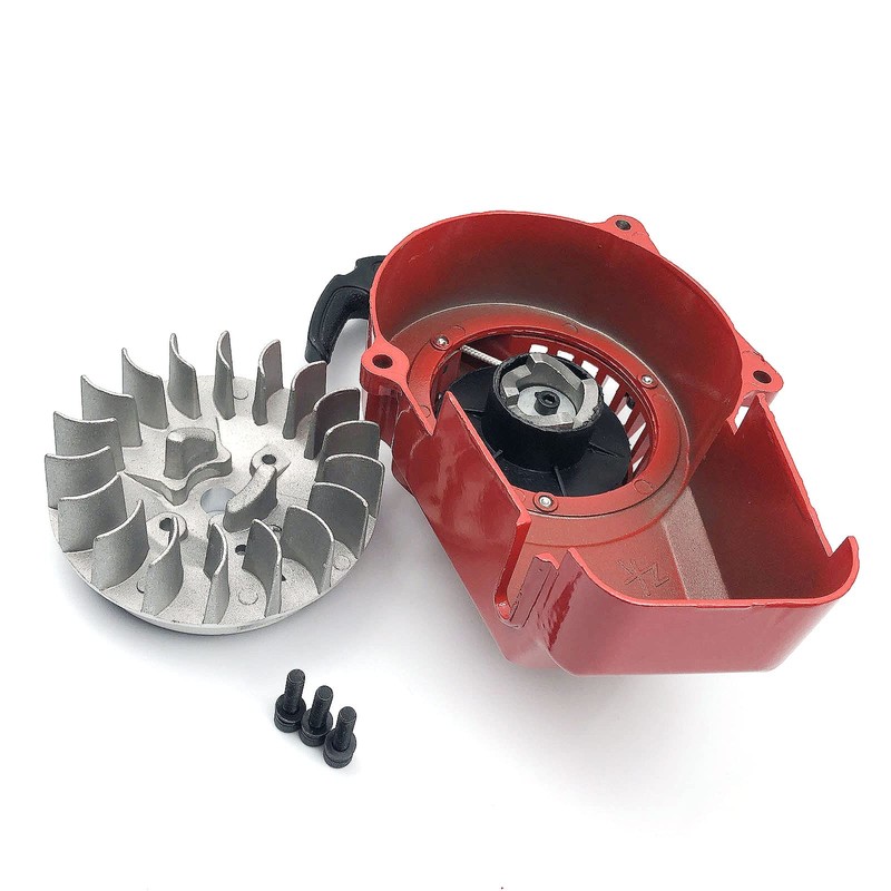 DEVMO Recoil Pull Starter with Flywheel Compatible with 2 Stroke
