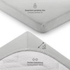 Laleni Premium fitted sheets for baby bed, breathable, 100% cotton