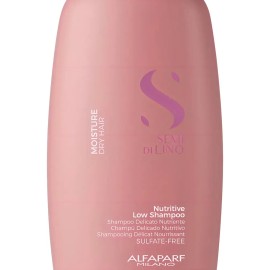 Shampoo Alfaparf Semi Di Lino Moisture para Cabello Seco 1 L