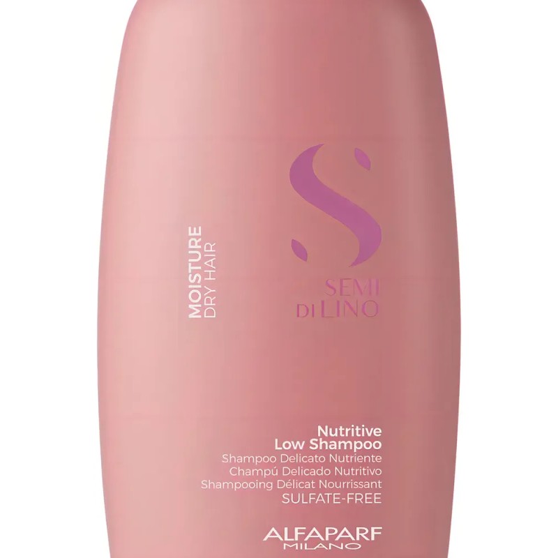 Shampoo Alfaparf Semi Di Lino Moisture para Cabello Seco 1