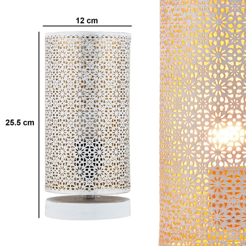 Marrakech Table Lamp Bedside Lamp 25 cm Large Boho Decorative