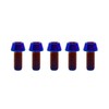 RISON-Titanium Pack of 5 Titanium Bicycle Stem Screws M5, Bicycle