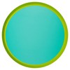 C.R. Gibson Dinner Plate, Standard, Teal & Green