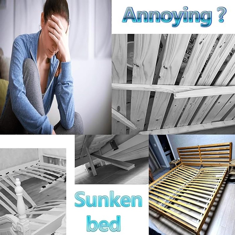 4PC Bed Support Legs and Bed Frame Support Legs，Adjustable Bed