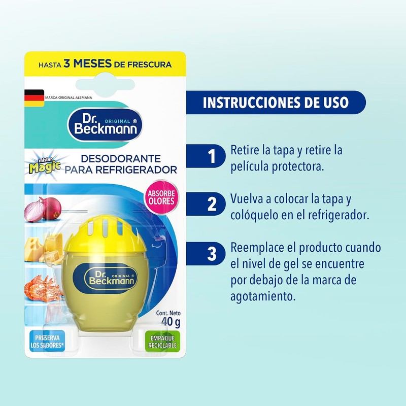 Desodorante para Refrigerador DB5951 de 40 g con Extractos de