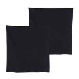 Gunze Haramaki Stomach Wraps, Zero Seams, Set of 2, Black