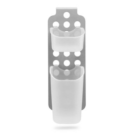 Madesmart 29017 Hang-It - Mini organizador (4,75 x 4,38 x 12,31 cm, 12,07 x 11,11 x 31,27 cm), color gris y rosa