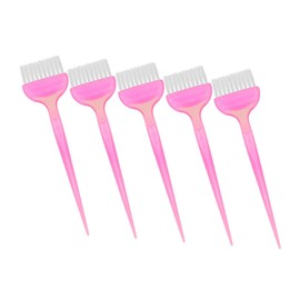 BIUDECO 5pcs Professional Hair Dye Brushes for Salon Home Use Flexible Dyeing Combs Essential Barber Tool for Hair Coloring Treatment Easy to Clean Reusable