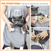La La Pet Cat Apron Carrier Hand-Free Pet Carrier Sling