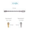 Saipor Mini Hand Drill Set Pin Vise + 20 Pieces