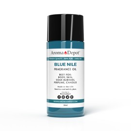 Aroma Depot 30ml. Blue Nile Roll-on Perfume/Skin Body Fragrance Oil. Our Interpretation, Pure-Uncut. Add a Few drops to your Aromatherapy Diffuser.