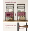 VASAGLE Bakers Rack with Charging Station, 31.5 Inches Coffee Bar