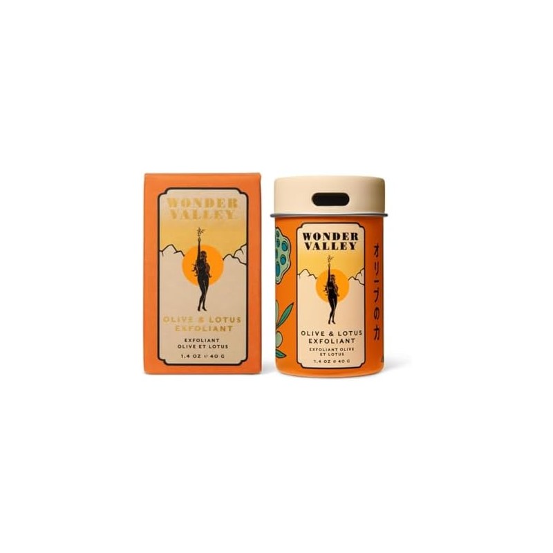 Exfoliante De Oliva Y Loto Wonder Valley 40 G -