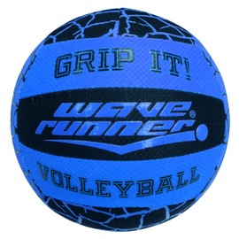 Wave Runner Outdoor Grip It Volleyball with Pump, 20 cm Size