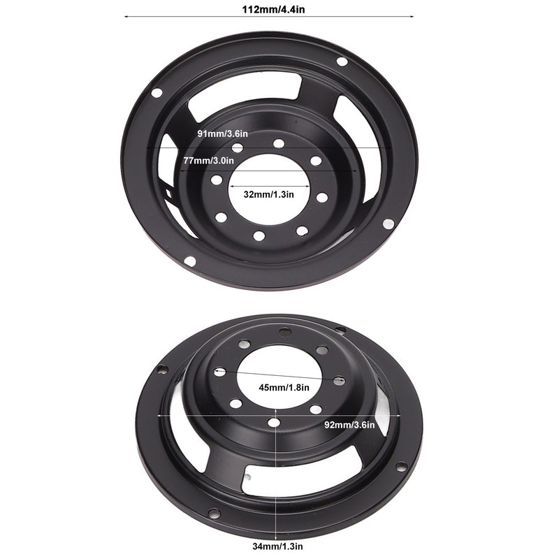 4pcs 4 Inch Speaker Basin Stand Subwoofer Iron Frame Basket