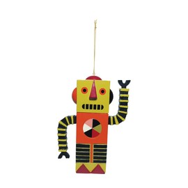 Department 56 FAO Schwarz Robot Hanging Ornament, 3.25 Inch, Multicolor