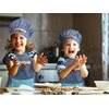 Emily´s Check Chef's Hat + Kitchen Apron + Oven Glove