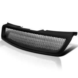Spec-D Tuning Mesh Honeycomb Style Bumper Grille Matte Black Compatible with 2005-2006 Nissan Altima, Left + Right Pair Assembly
