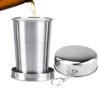 Stainless Steel Folding Cup - Collapsible Cups for Traveling |
