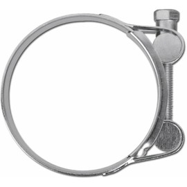 cyclingcolors 2 x Exhaust Clamp Compatible with 20-22 mm Wide 18 mm Stainless Steel A2 AISI304 Silencer Pot Attachment Exhaust Pipe Clamp Collector Connector Motorcycle Car Moped Scooter