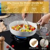 Kitchen Cooking Utensils Set of 10, Onader Silicone Utensils Set